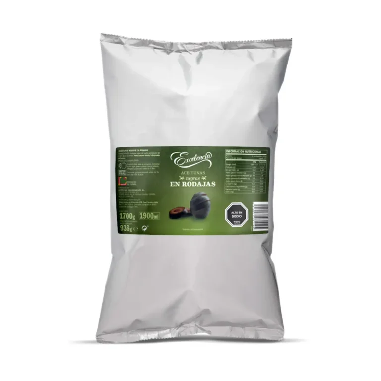 Aceitunas negras descarozadas 1600 gramos