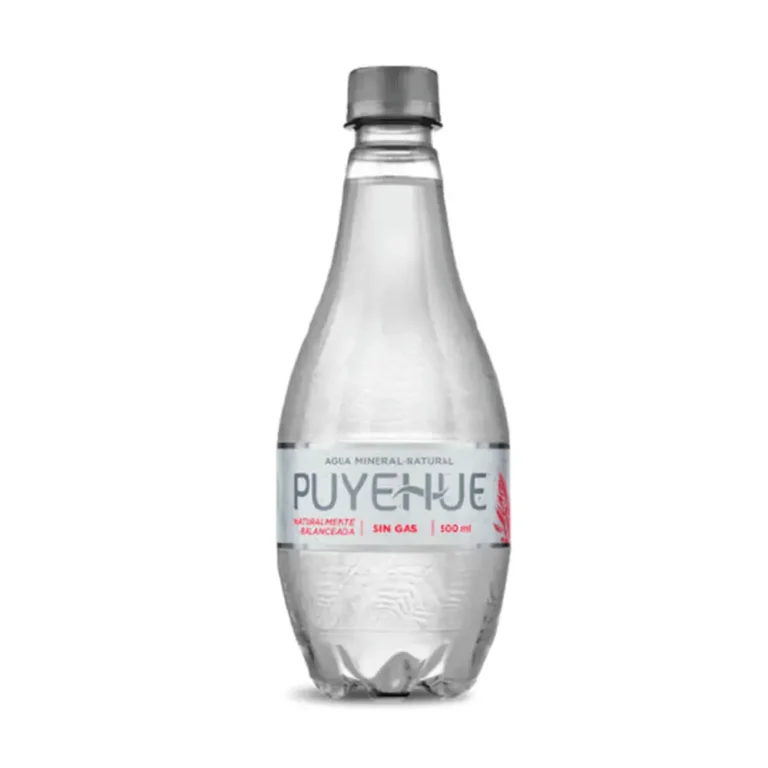 Agua mineral sin gas 500 cc Puyehue