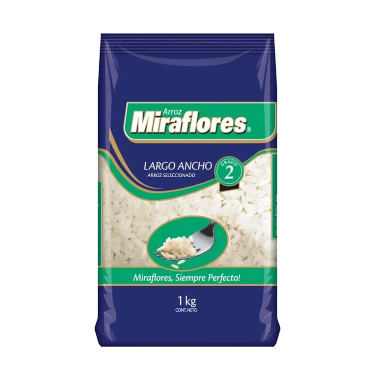 Arroz Miraflores 1 kilo Grado 2