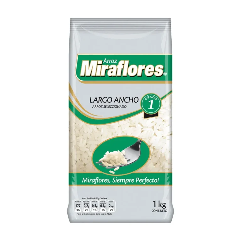 Arroz Miraflores 1 kilo grado 1