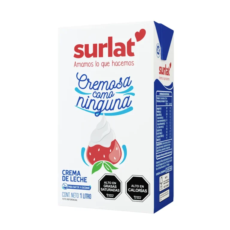 Crema para batir UHT Surlat