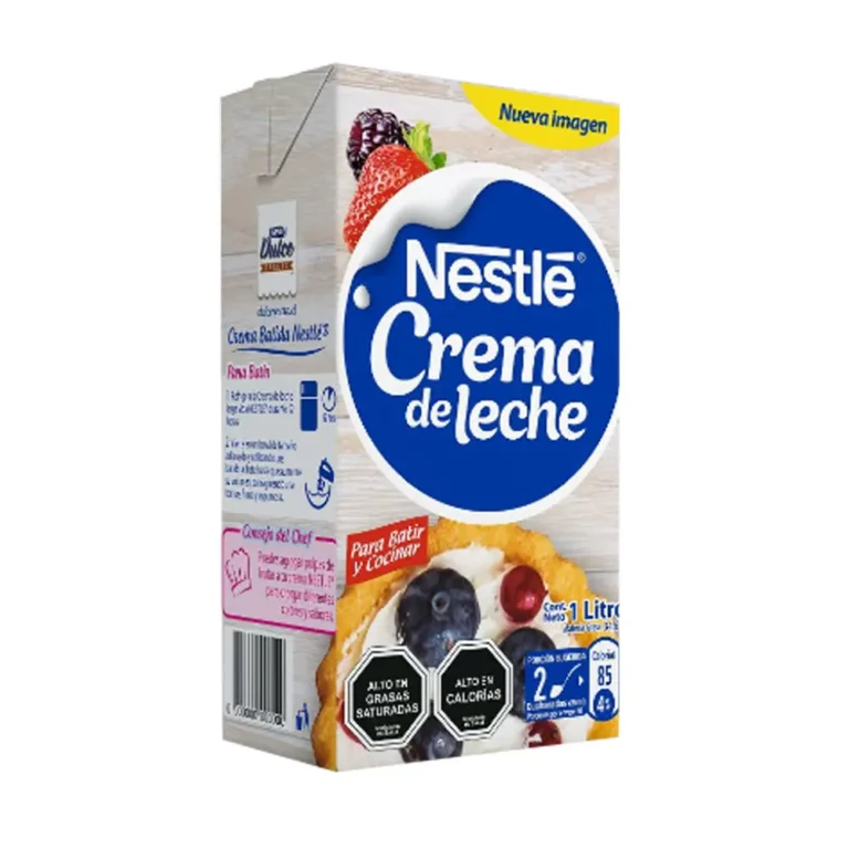 Crema uht larga vida 12 unidades