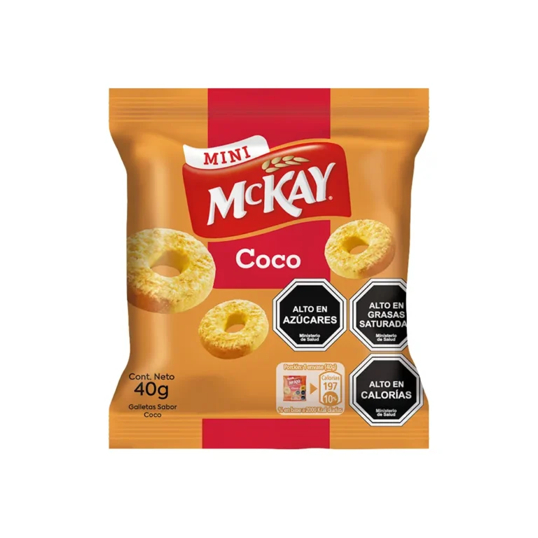 Galleta mini coco mckay 40 gramos