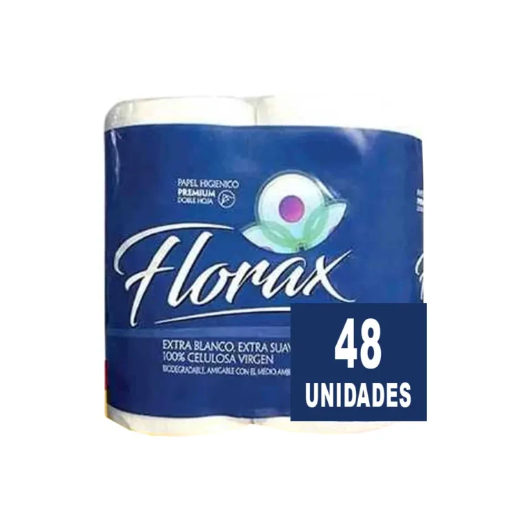 Papel higiénico Florax 48 unidades