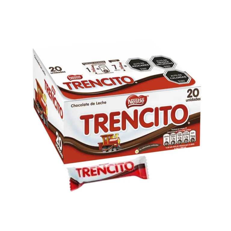 Chocolate Trencito impulsivo nestlé 14 gramos
