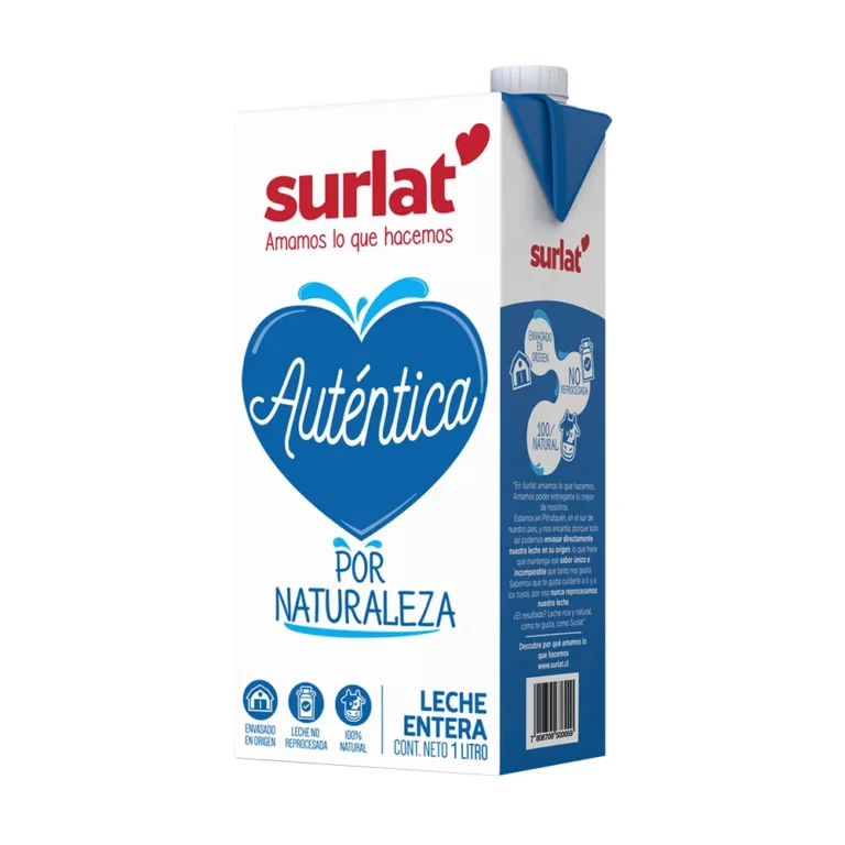 Leche entera Surlat 1 litro