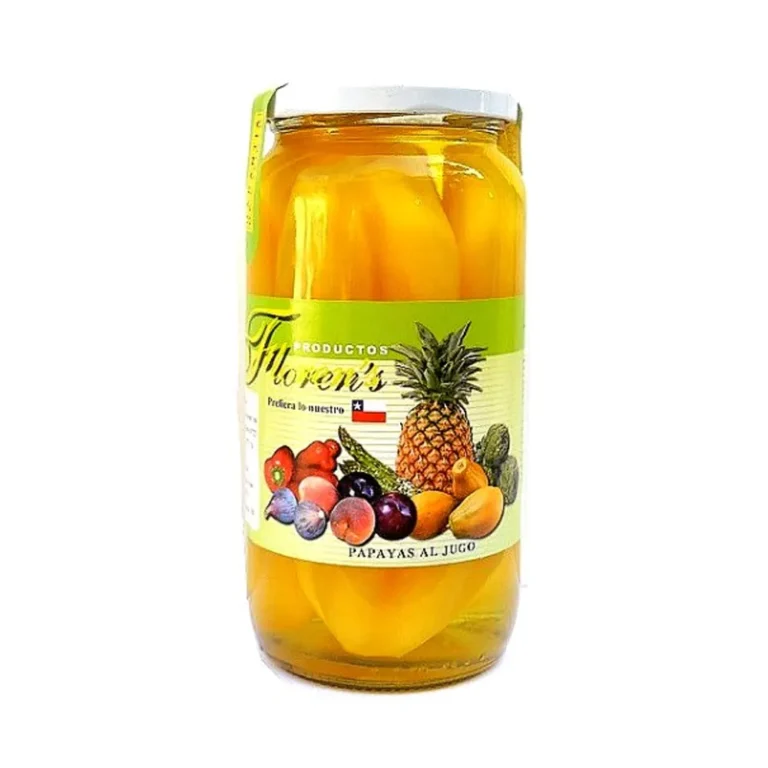 Papayas en almibar 900 gramos Florens