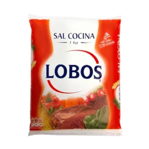 Sal gruesa 1 kilo Lobos