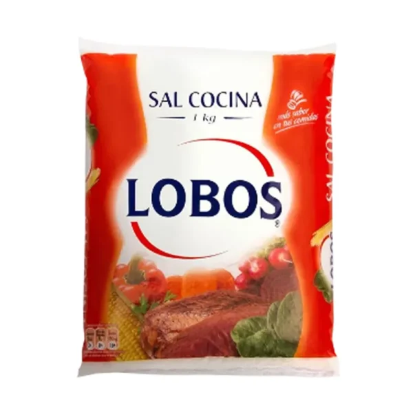 Sal gruesa 1 kilo Lobos