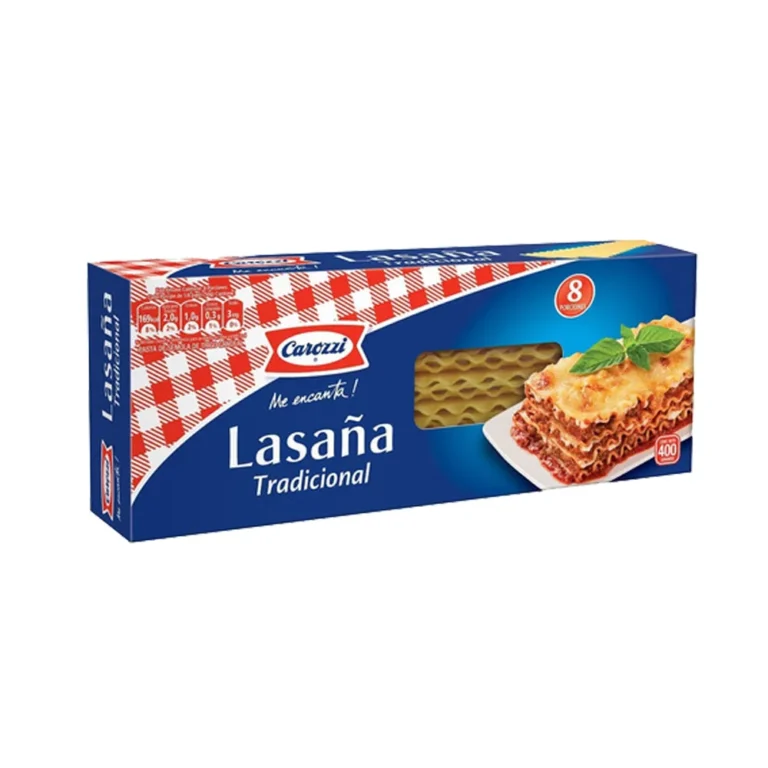 Lasana carozzi 400 gramos